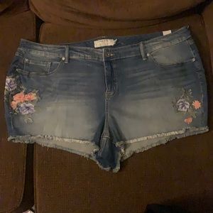 Torrid jean shorts